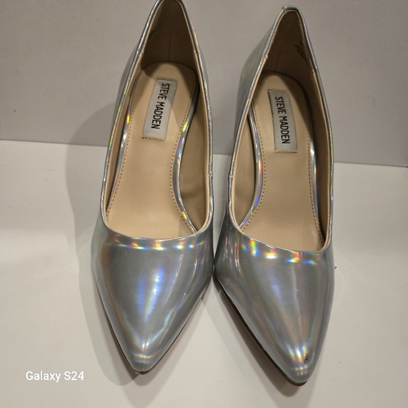 Steve Madden Salza Metallic Pump Size 5.5💞 - Picture 4 of 10